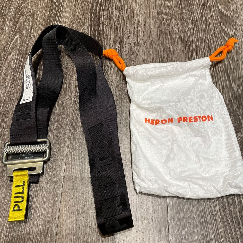 Heron Preston Logo Tape Belt